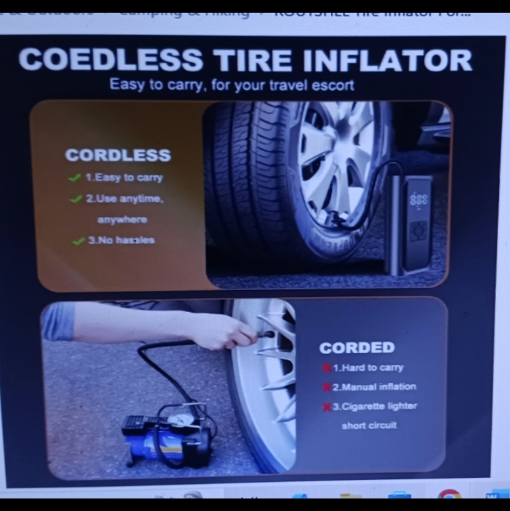 Portable Tire Inflator